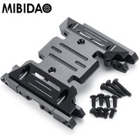 MIBIDAO Aluminum Base Plate Pull Code for Axial SCX10 III Early Bronco Wrangler Gladiator 1/10 RC Crawler Car Upgrade Parts