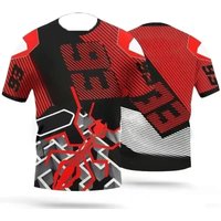 AliExpress NONE #93 NUMBER MOTORCYCLE RACING T-SHIRT SUMMER BREATHABLE OUTDOOR CYCLING SPORTS JERSEY MEN'S CASUAL SHORT SLEEVE TOP kids gifts