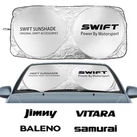 Car Windshield Sunshades For Suzuki Ignis Celerio Grand Vitara Alto Baleno Ciaz Equator Ertiga Jimny S-Cross Swift SX4 Vitara