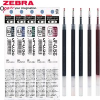 10pcs Japan ZEBRA Gel Pen Refills JF-0.5 Color Retro SARASA Large Capacity Press 0.5mm for JJ15 / JJ55 / JJ56 School Stationery