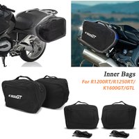 Sacs intérieurs noirs pour BMW R1200RT R1250RT R 1200 1250 RT K1600GT K1600GTL K1600 GT GTL, boîte à outils, sac de selle, bagages latéraux