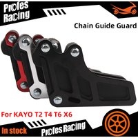 For KAYO T2 T4 T6 X6 Motorcycle New Aluminum Alloy Chain Guide Guard protection 420 428 520 Dirt Pit Bike Motocross Spare Parts