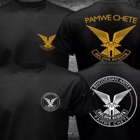 25 New Rhodesia Zimbabwean Army Selous Scouts Joint Logo with The Same Printed T-shirt Men Clothing Oversized T Shirt
