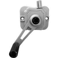 Hand Crank Clothing Hanger Accessory, Home Use, Built in 1.8M Steel Rope, Easy Installation Hand Shaker Spare Parts