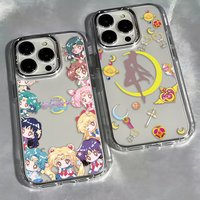Anime S-Sailors M-Moons Phone Case for Samsung Galaxy A56 A36 A26 A06 A55 A35 A16 A06 A54 A34 A25 A24 A15 A05S A05 A73 A53 4G 5G