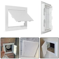 Universal Plastic Push-Type Inspection Port Access Panel Inspection Hole ABS Access Doors Wall Ceiling White Hatch Cover