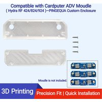 PINGEQUA Case for M5Stack Cardputer ADV Module - Hydra RF 424/824/924 — 3D Printed Precision Shell with Screw Mounts & Vents