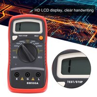 BM500A 1000V LCD Resistance Tester Digital Insulation Resistance Meter Megohm Meter Insulation Resistance Tester
