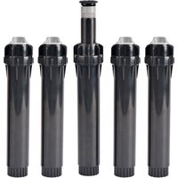 5PCS Adjustable 0~360 Degree Replacement Scattering Nozzles 1/2 Inch Popup Sprinklers Garden Lawn Irrigation Tool