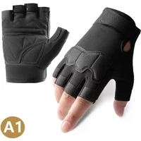 Tactical Gloves for Men and Women Half Finger Outdoor Mountaineering and Cycling Wear-resistant Breathable Riding Gloves