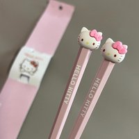 Cute Cartoon Chopsticks Kawaii Animal Design Reusable Japanese Cutlery Kitchen Dining Accessories Teen Girls Gift wholesale