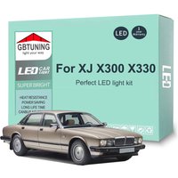 21Pcs Car Accessories For Jaguar XJ X300 X330 XJ6 XJ12 XJR 1994-1997 Canbus Vehicle Reading Trunk LED Interior Light Bulb Kit