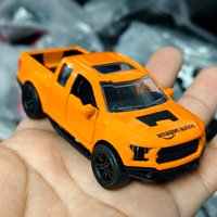 (Corrugated cardboard packaging) A 1/38 scale custom-made pickup truck toy car with strong spring rebound function,Best gifts