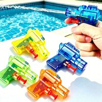 Transparent Mini Squirt Gun Portable Water Blaster for Beach Pool Outdoor Water Fight Group Activity & Holiday Party Supplies