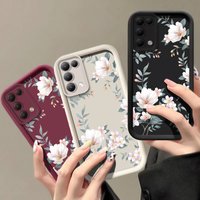 Retro Shattered Flowers Case For OPPO Reno 8 7 6 5 4 3 2 Lite Pro Plus 2F 2Z 8Z 7Z 6Z 5F 4Z Silicone Soft Shockproof Phone Cover