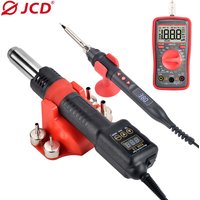 JCD Hot Air Gun 8208 Micro Rework Soldering Station LCD Digital Hair Dryer For Soldering 220V 750W Heat Gun Welding Repair Tools