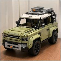 AliExpress 2025 NEW Built Rebrickable Built Set Classic Off Road Car 42110 Model Defender Vehicle Ideas Gifts for Dirt Bike Enthusiasts