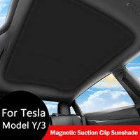 2026 For Tesla Model Y Juniper Model 3 Highland Magnetic Suction Clip Sunshade Sunroof honeycomb Sunshades Model 3 Highland Skyl