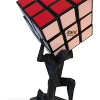 3D Printed Modern Cube Display Stand Destop Ornaments Home Decor Office Accessories