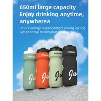 AliExpress CYCLAMI Bicycle Water Bottle 650ml PP5 Plastic for MTB Road Bike Water Cup Outdoor Sports Portable Squeeze Drink Cycling Kettle