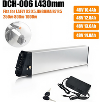 AliExpress Aleaivy Replacement Batteries 48V 14Ah 13.6Ah 12.8Ah for ENGWE EP-2 Pro LAFLY X5 JINGHMA R7 750W-1000W Bike Lithium Battery DCH-006