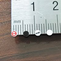 1000pcs 2.5mm Small Screw Hole Security Seal Warranty Void Sticker Eggshell Brittle Tamper Evident Removal Proof Paper Label