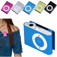 Mini MP3 Player New USB Portable Music Media MP3 Stylish Design Colourful Clip Support Walkman TF Card