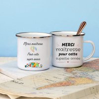 Thank You Mistress This Year Teacher Gifts Coffee Mug End of Year Teacher's Gift Cups Teacher Juice Tea Cups Enamel Mug