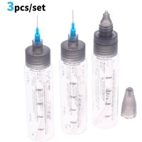 3Pcs Artist Paint Bottles Set Portable and Wash-Free Airbrush Tools for Crafting Enthusiasts