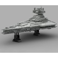 5963 PCS Sci-Fi Star Destroyer Space Ship Building Blocks Assembly Model Collection Toy Gift For Adults Home Display Decoration