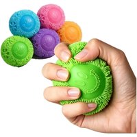 Squishy stress Toys Cute Smiling Velvet Squeeze Ball Portable Stress Relieving Fidget Toy Relaxing Gift Child Adult Home Office
