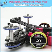 1~4PCS Homemade Tamiya Mini 4WD Accessories MS/MSL/FMA/VZ Film Rear Damper Set with Carbon Fiber Load-Bearing Component