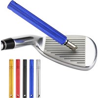Golf Club Groove Sharpener, Grooving Tool and Cleaner for Wedges Irons Generate Optimal Backspin Suitable for UandV Grooves