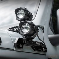 OMU 4x4 A-Pillar Auxiliary Spotlight Yellow White Dual Color LED Light 12V For Jeep Off-road Tractor Truck Boat SUV ATV,Vehicles