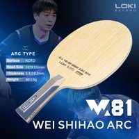 LOKI W81 WEI SHIHAO ARC Table Tennis Blade 7-layer Outer Aramid Carbon Fiber Table Tennis Racket Board OFF+ Ping Pong Paddle