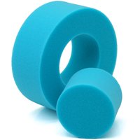 4Pcs 105mm Comfortable Feel Foam Fit 1.9“ 2.2” Wheel Tires for 1/10 RC Crawler Car Axial SCX10 90046 TRX4 TRX6 Redcat Gen8