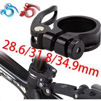 28.6/31.8/34.9mm Bicycle Seatposts Clamps Mountain Bike Seat Posts Clamp Clips Quick Release Aluminum Alloy Seat Tube Clamp