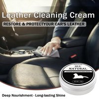 All Natural Mink Oil Leather Conditioner 100g Waterproof Nourishing Paste for Car Interior Seats Shoes Boots Bags Jackets