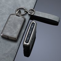 leather Zinc Alloy Car Key Case For Volvo S60 S90 XC40 XC60 XC90 V60 V90 T5 T6 T8 Polestar 1 Polestar 2 Protector Accessories