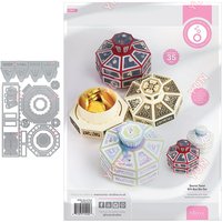 New Metal Cutting Dies Secret Twist Gift Box Cut Die DIY Vintage Stickers Christmas Gift Card Decor Mold Scrapbook Diary Stencil