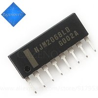 5pcs/lot NJM2068LD NJM2068 NJM4580L NJM4580 SIP-8 In Stock