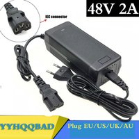 48V 2A Lead-acid Battery Charger for Electric Bike Scooters Motorcycle 55.2V Lead acid Battery Charger with PC IEC connector