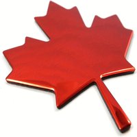 AliExpress NONE Maple Leaf Canada RED Finish Decal Emblem 3D Sticker car motorcycle Bike 2.7