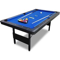 Wholesale High Quality 6ft 3-in-1 Foldable Pool Table with Metal Legs