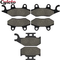 Cyleto Motorcycle Parts Front or Rear Brake Pads for CAN AM Ryker 600 900 Ace 2018 2019 2020 2021 2022