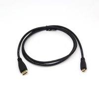 0.3M 1M 1.8M 1080p 3D Mini HDMI-compatible To Micro HDMI-compatible Cable for GoPro Sony Projector's Public To Public Cable