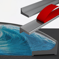 1 Pc Modern Self-Adhesive Seal Strip, Durable Edge Trim for Countertops, Cabinets, Sinks, Easy Install Bathroom