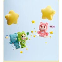 POP MART CRYBABY Seria Care Bears Winylowy Pluszowy Wisiorek Mystery Box Torebka Niespodzianka Oryginalne Zabawki Blind Box Figurki Ozdobne