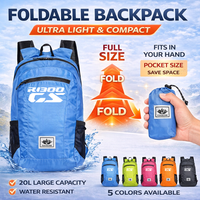 20L Foldable Motorcycle Backpack For BMW R1300GS R1300 GS R 1300GS GS1300 2023 2024 Portable Ultralight Outdoor Hiking Camping