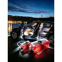 For Mercedes Benz W213 W166 W167 W176 W177 W246 W212 W205 E300 C300 LED Car Door Interior Ghost Shadow Welcome Light Accessories